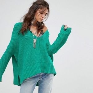 Free People Take Me Over Sweater NWT